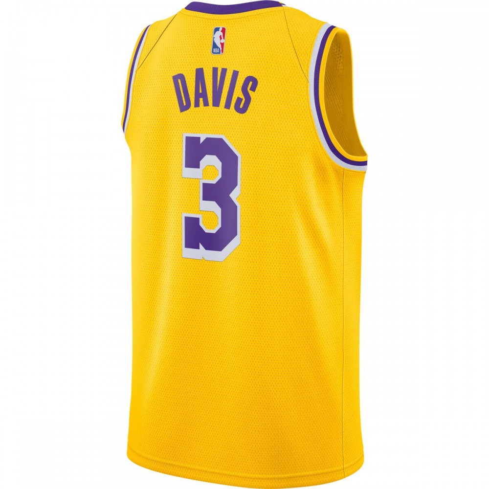 Anthony Davis Los Angeles Lakers 2020/21 Swingman Jersey Gold - Icon Edition-Pro Kit Vault | Brand New 26/27 Sports Jerseys